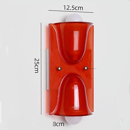 LED-Wandleuchte aus Acryl für den Innenbereich, geeignet für Schlafzimmer, Badezimmer, Wohnzimmer und Flur, 110–240 V Image
