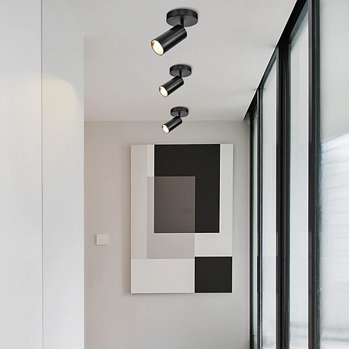 10 cm Geometrische Formen Deckenleuchten Metall Minimalistisch LED Modern 85-265V Image