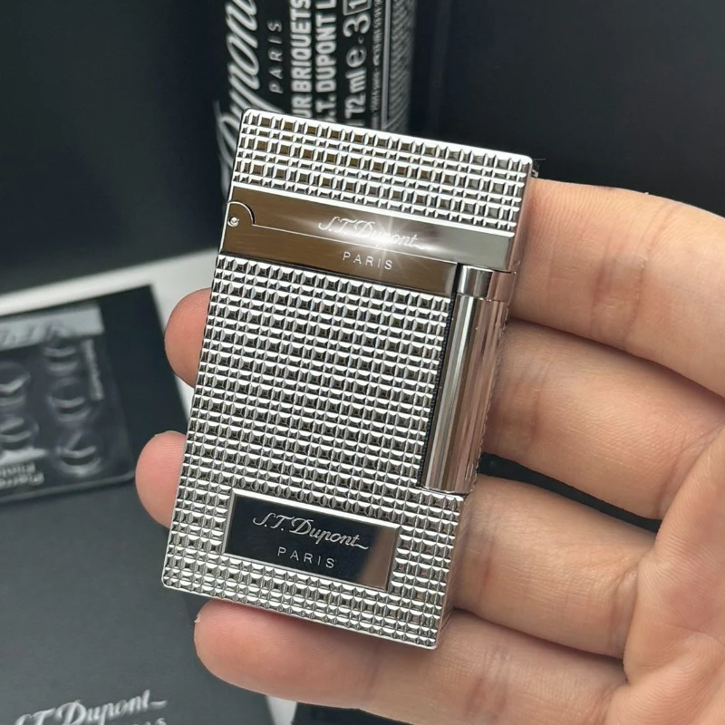 D L1/L2 verfügbare Optionen aus reinem Kupfer mit raffiniertem Gittermuster und einem polierten lauten Ping-Sound-Feuerzeug Image