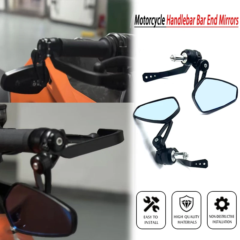 Brems- und Kupplungsschutz-Set GSXS1000 /G T Motorrad Schwarz 7/8" Lenker-Endspiegel FÜR Suzuki GSX-S1000 GSX-S1000GT Image