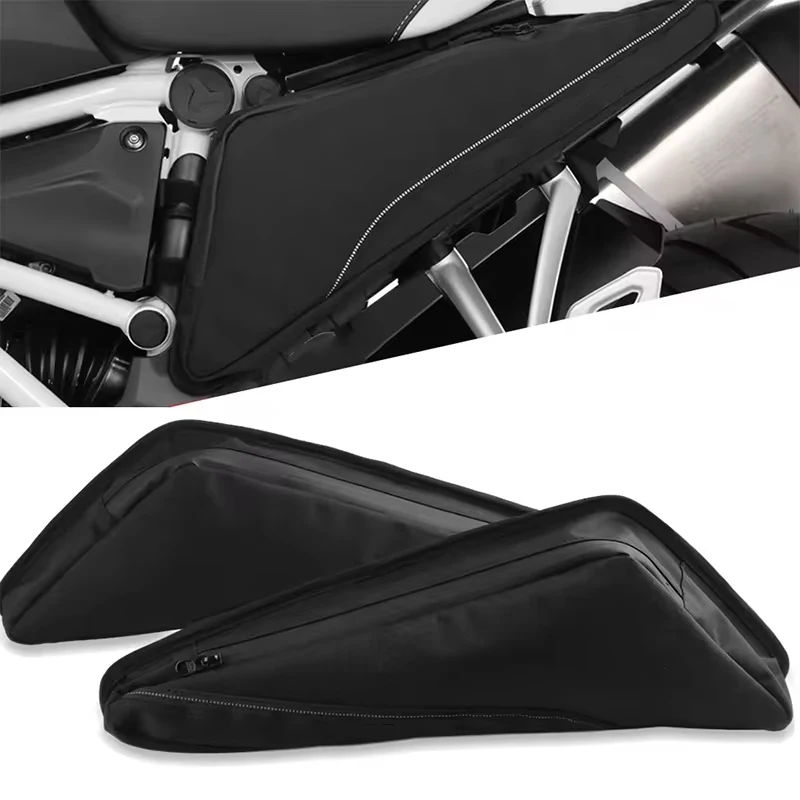Wasserdichte Reparatur Werkzeug Platzierung Tasche Rahmen Dreieck Paket Toolbox FÜR BMW R1200GS ADV LC R1250GS F750GS F850GS R1200R Image