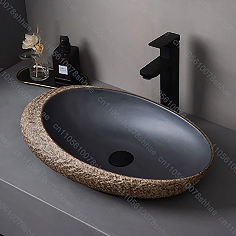 Vintage-Waschbecken aus Keramik mit mehreren Designs für Badezimmer, Arbeitsplatte, Waschbecken, Schüssel über der Theke, Waschbecken für Waschtisch, Balkon