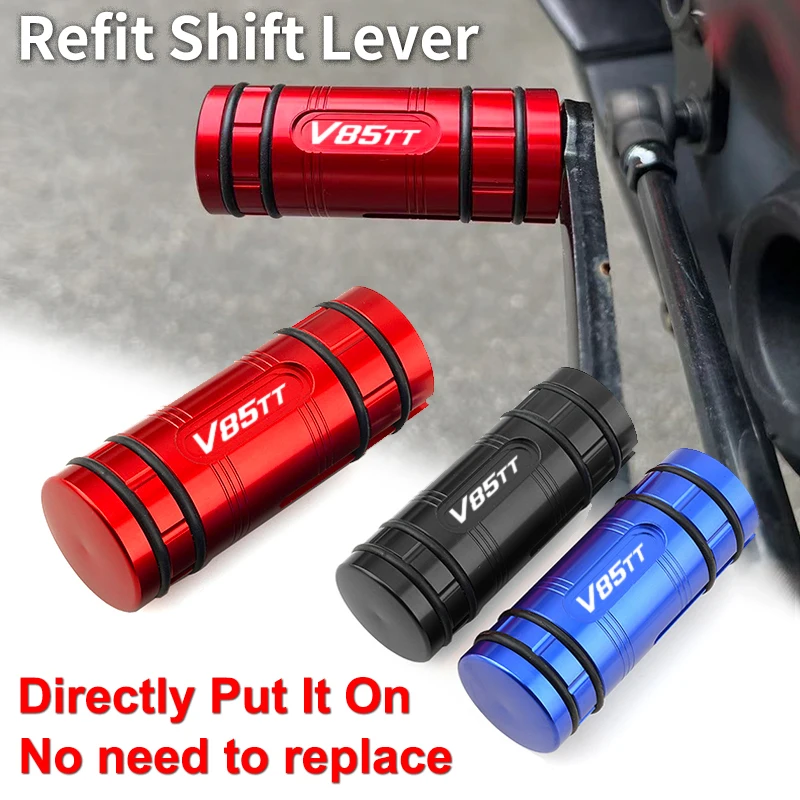 NUOVO Per MOTO GUZZI V85TT V 85 TT V85 TT 2020-2023 moto Leva Del Cambio Pedale Punta Estensione Leva Freno Pedale LOGO V85TT