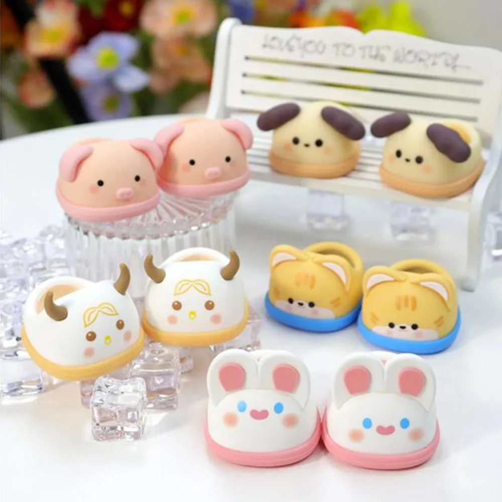 Für Labubu Mini Puppe Schuhe Hausschuhe Spielzeug Casual Schuhe Puppe Zubehör DIY Puppe Spielzeug Dekoration