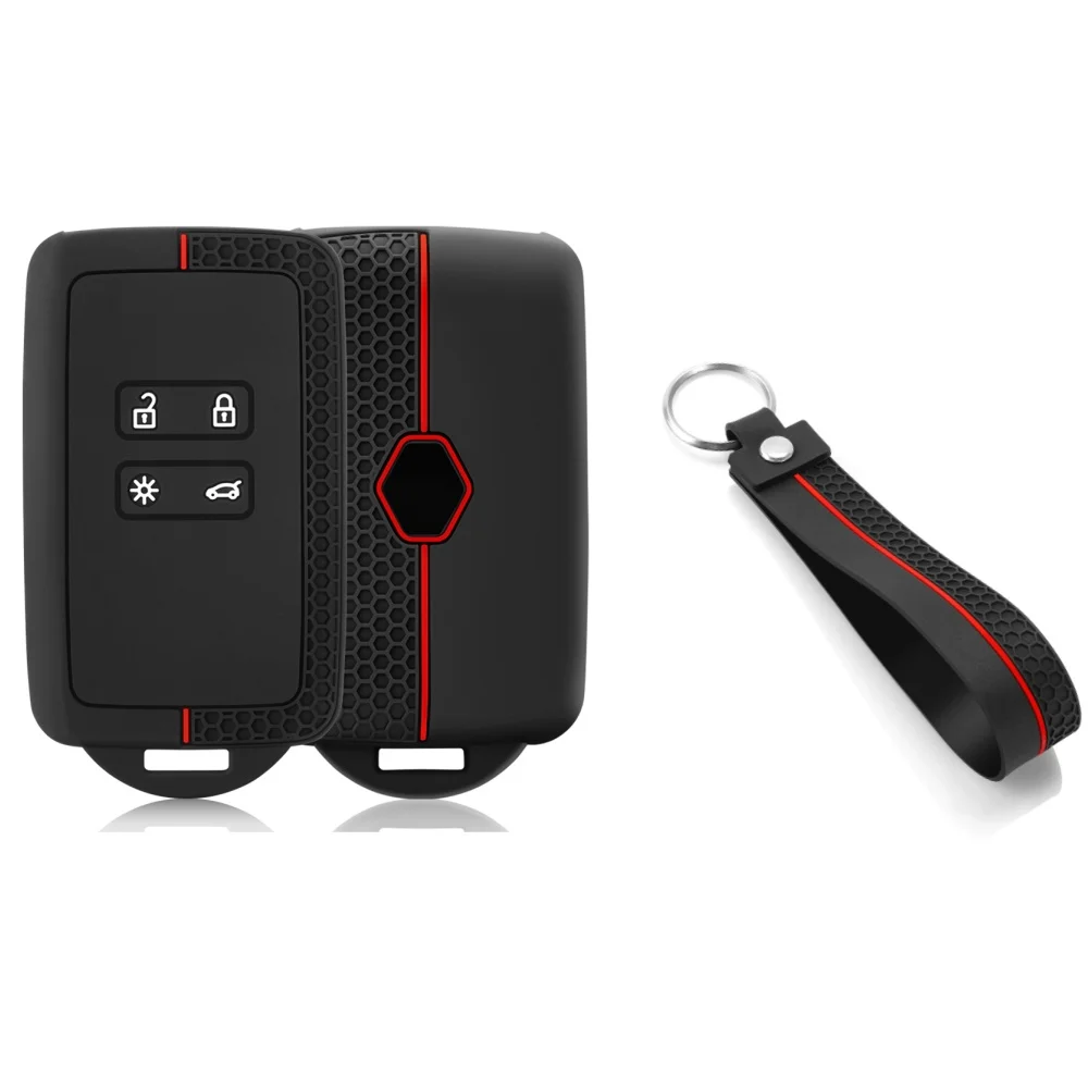 Für Renault Austral Captur Arkana Koleos Zoe Scenic Dacia Sandero Duster Logan Jogger Kadjar Clio Megane Silikon Schlüssel Fall Abdeckung Image