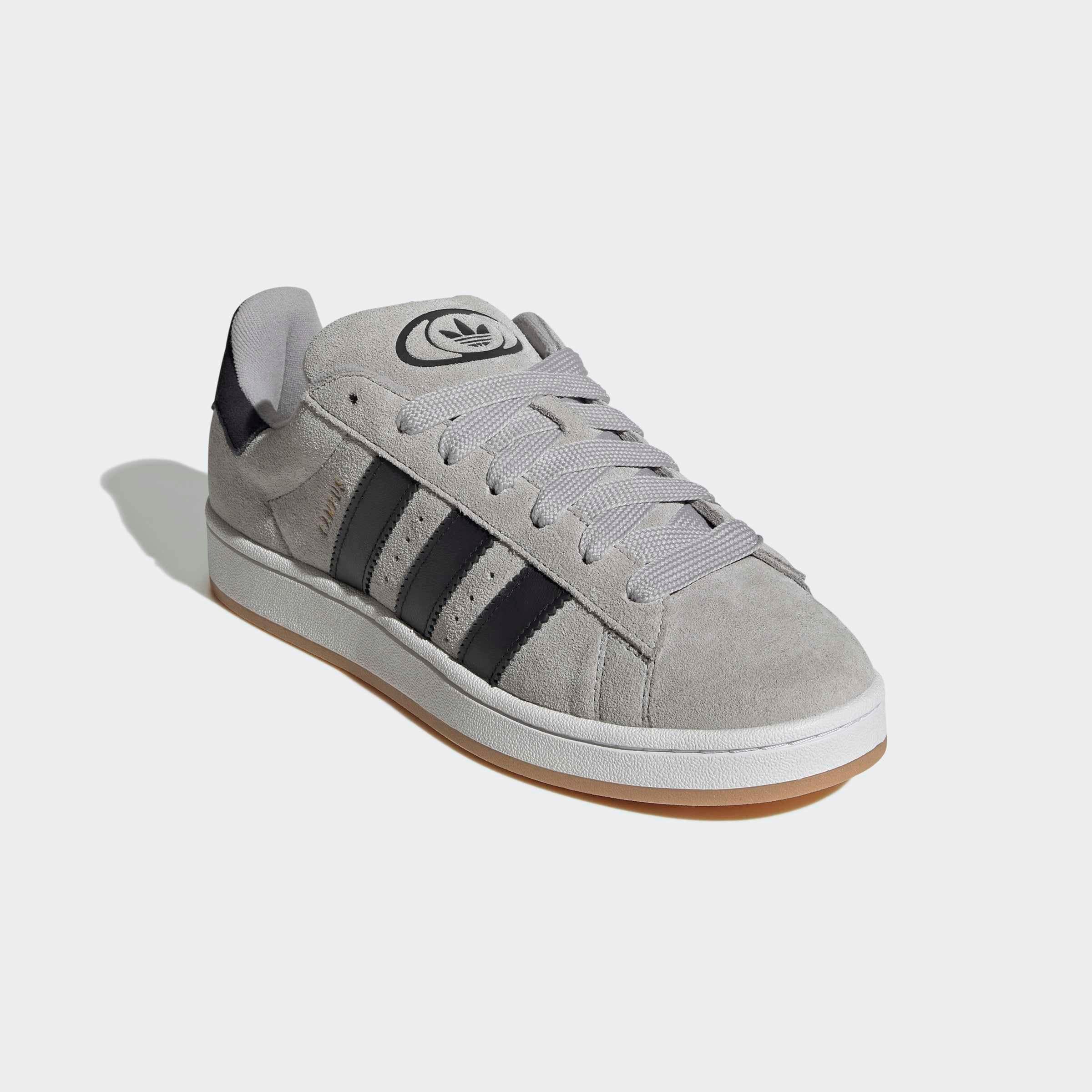 Sneaker ADIDAS ORIGINALS "CAMPUS 00S", Herren, Gr. 46, grau two, core schwarz, cloud weiß, Leder, Schuhe Sneaker