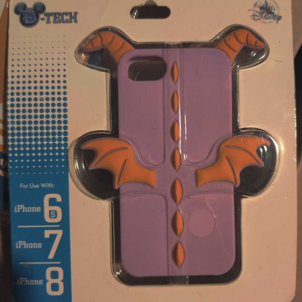 Disney Cell Phones & Accessories | Disney Purple And Orange Dragon Wing Phone Case | Color: Orange/Purple | Size: Os