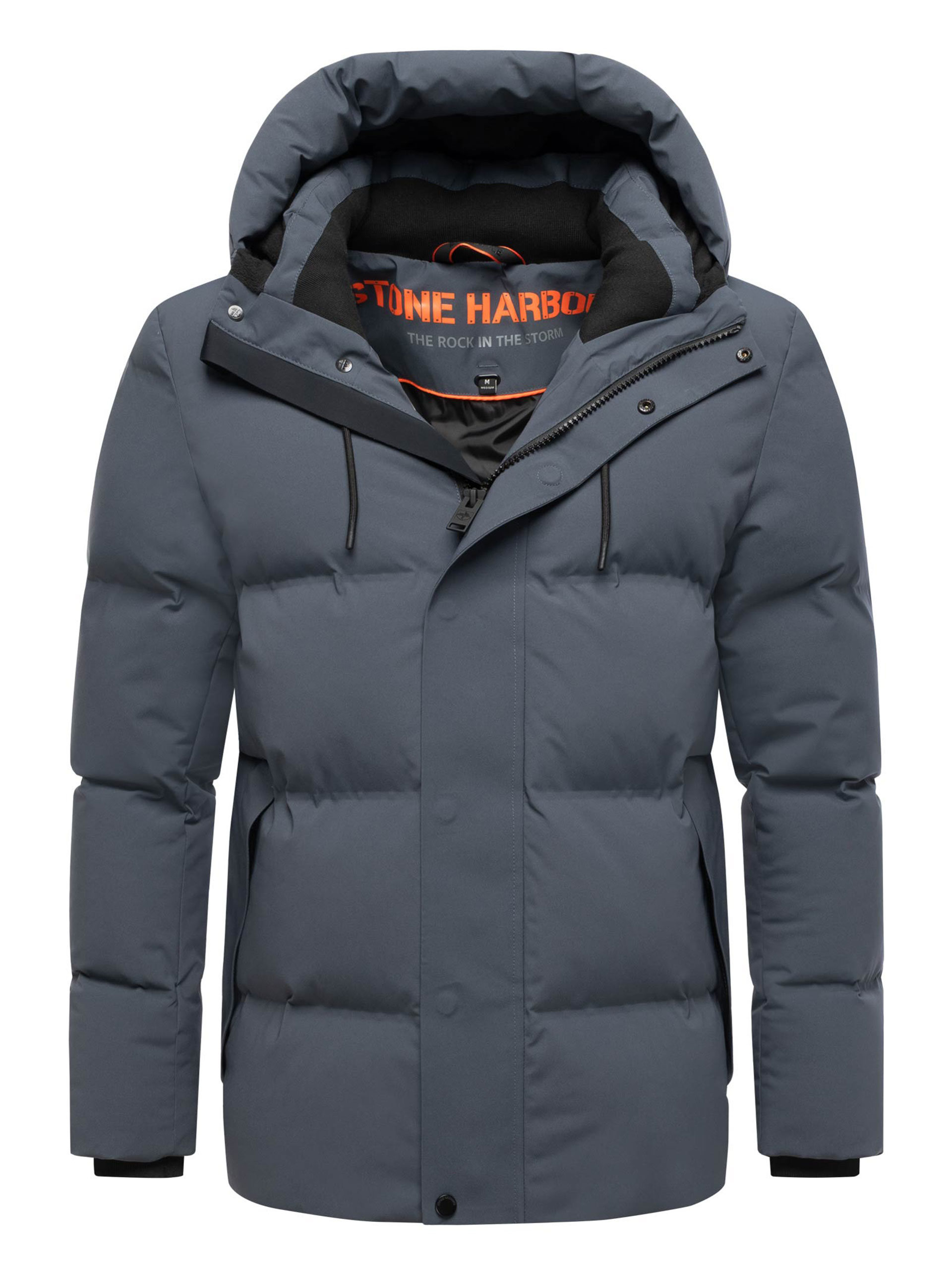 Stone Harbour Herren Winterjacke Taviaan mit Fleecekapuze & winddichtem Design Image