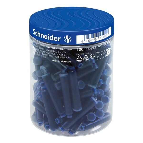 Schneider Standard-Tintenpatronen »660« 100 Stück blau Image