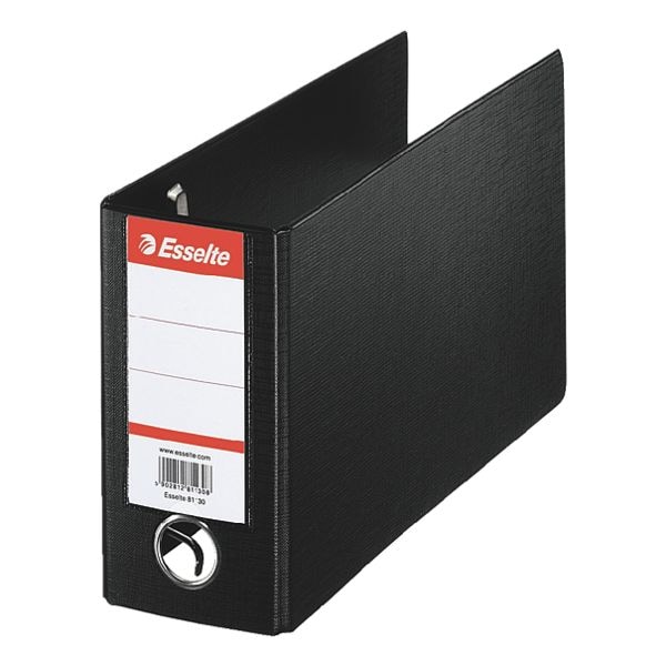 Esselte Bankordner schwarz, 8x15x23 cm Image
