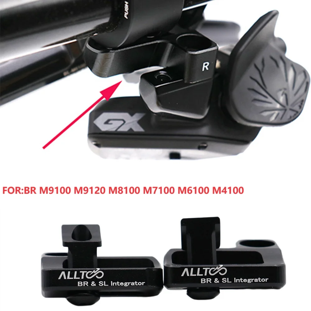 XTR/XT/SLX/DEORE Brems-Integrierter Schalthebeladapter für SRAM Matchmaker Schalthebelmontage an Shimano I-Spec EV Bremse Image