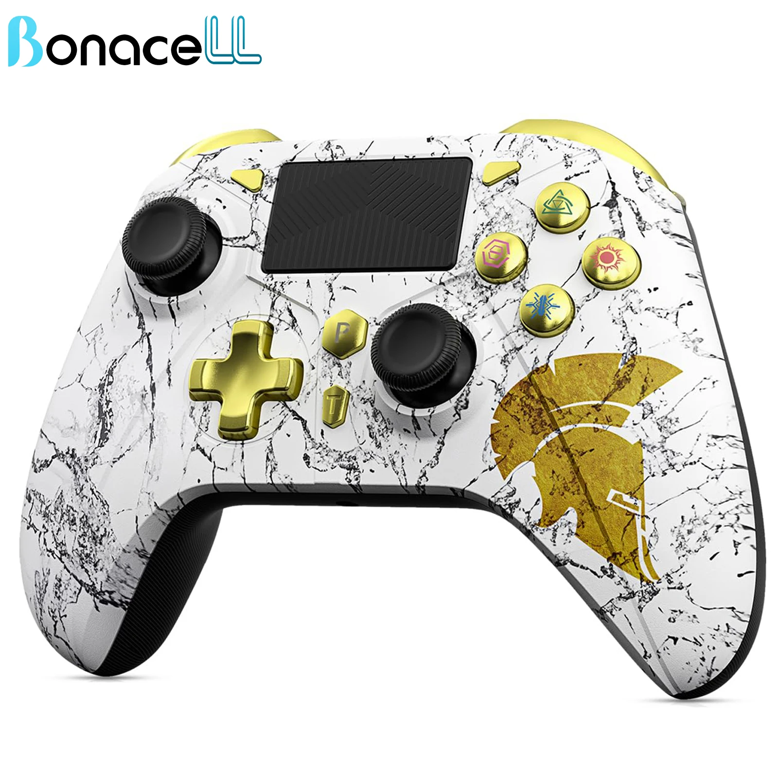 Gamepad-Controller für PS3/P4/iOS/Android/PC Joystick Wireless Game Remote Controller mit Turbo Vibration Hall Effect Rocker