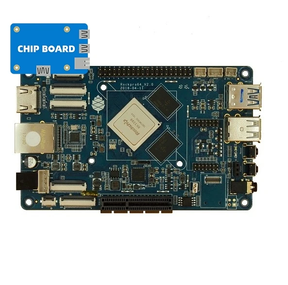 ROCKPro64 4GB Single Board Computer
