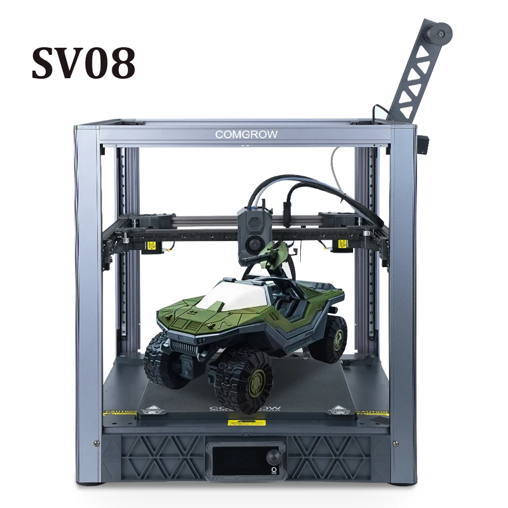 Comgrow SV08 Core-XY 3D Drucker mit Kamera Voron 2.4 Open Source Remote Control Z-Motor, Max 700 mm/s High Speed Image