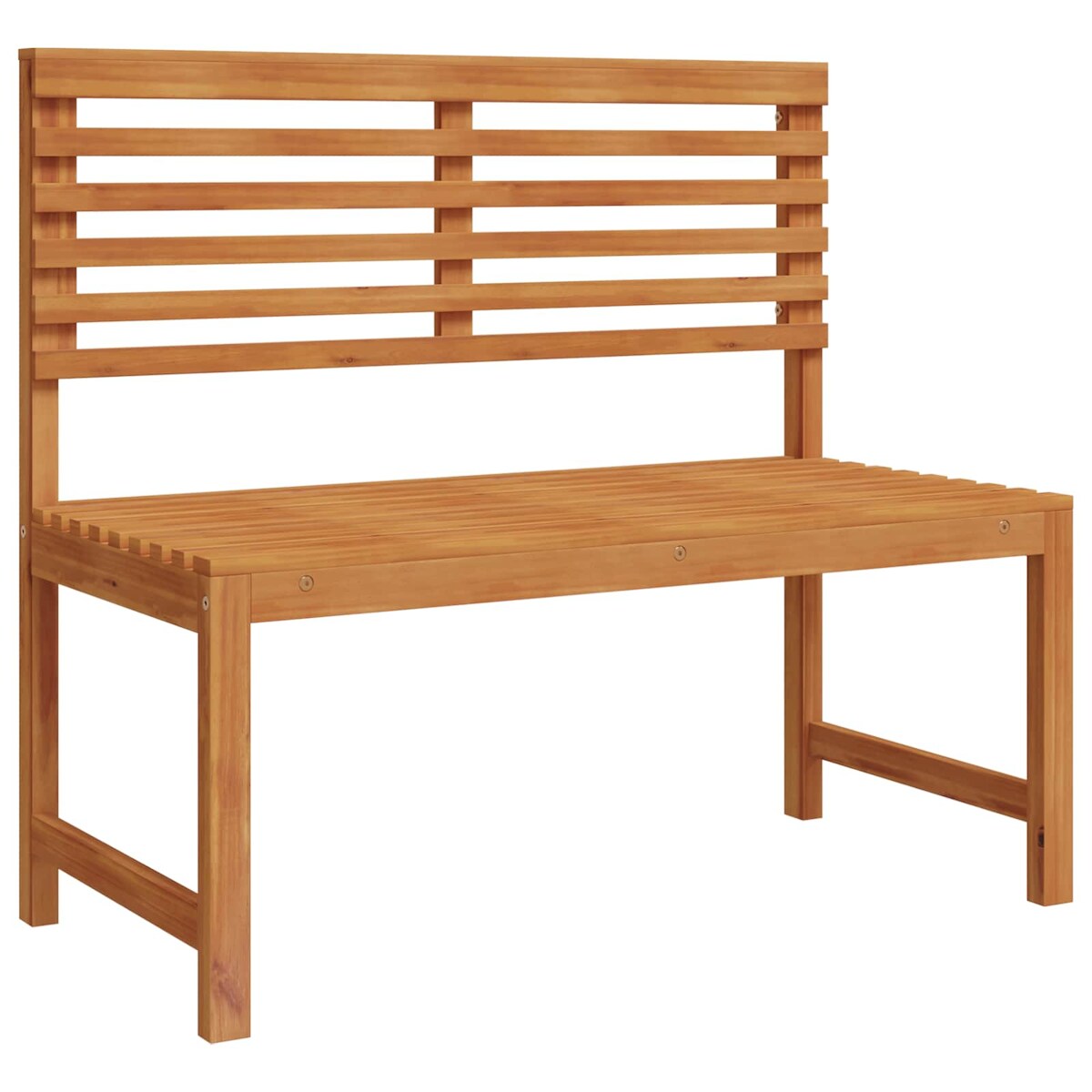 vidaXL Gartenstuhl Braun 100 x 50 x 91cm Massivholz Akazie Image