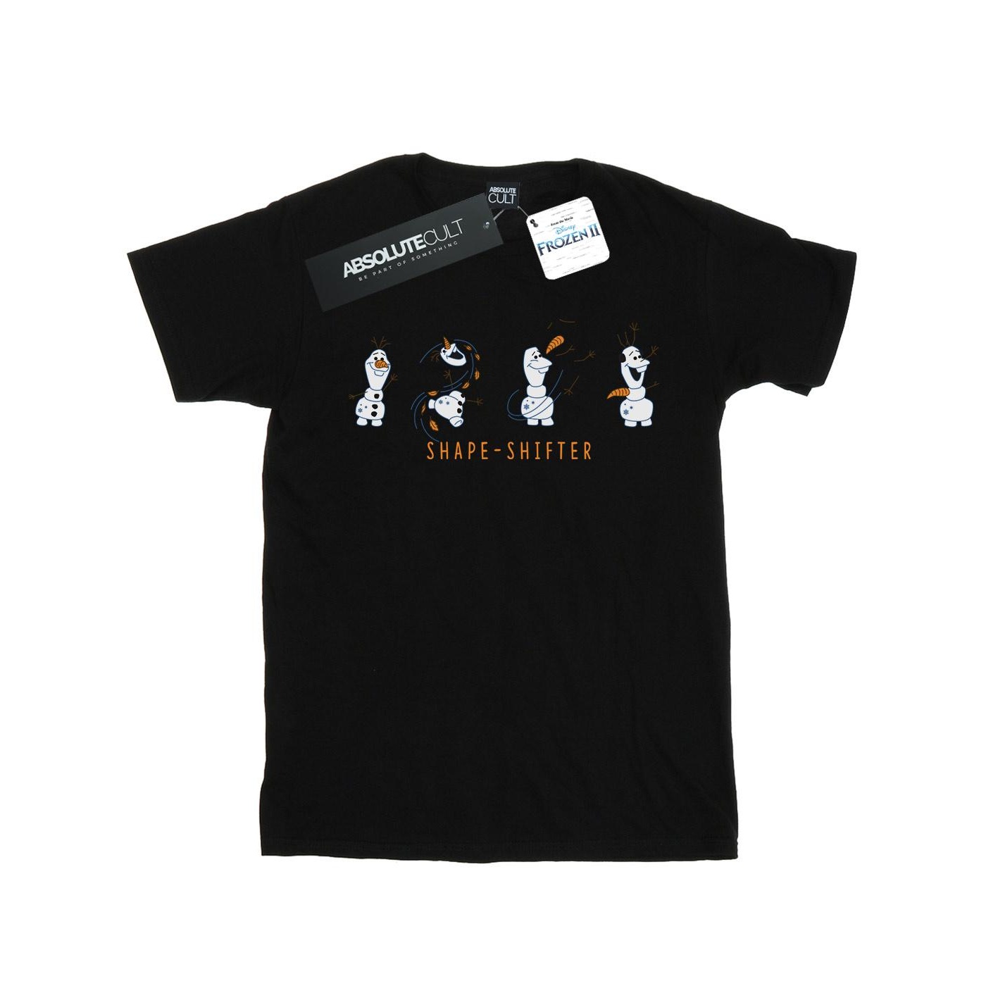 Disney - "Frozen 2 Olaf Shape-Shifter" T-Shirt für Jungen (Schwarz) Image