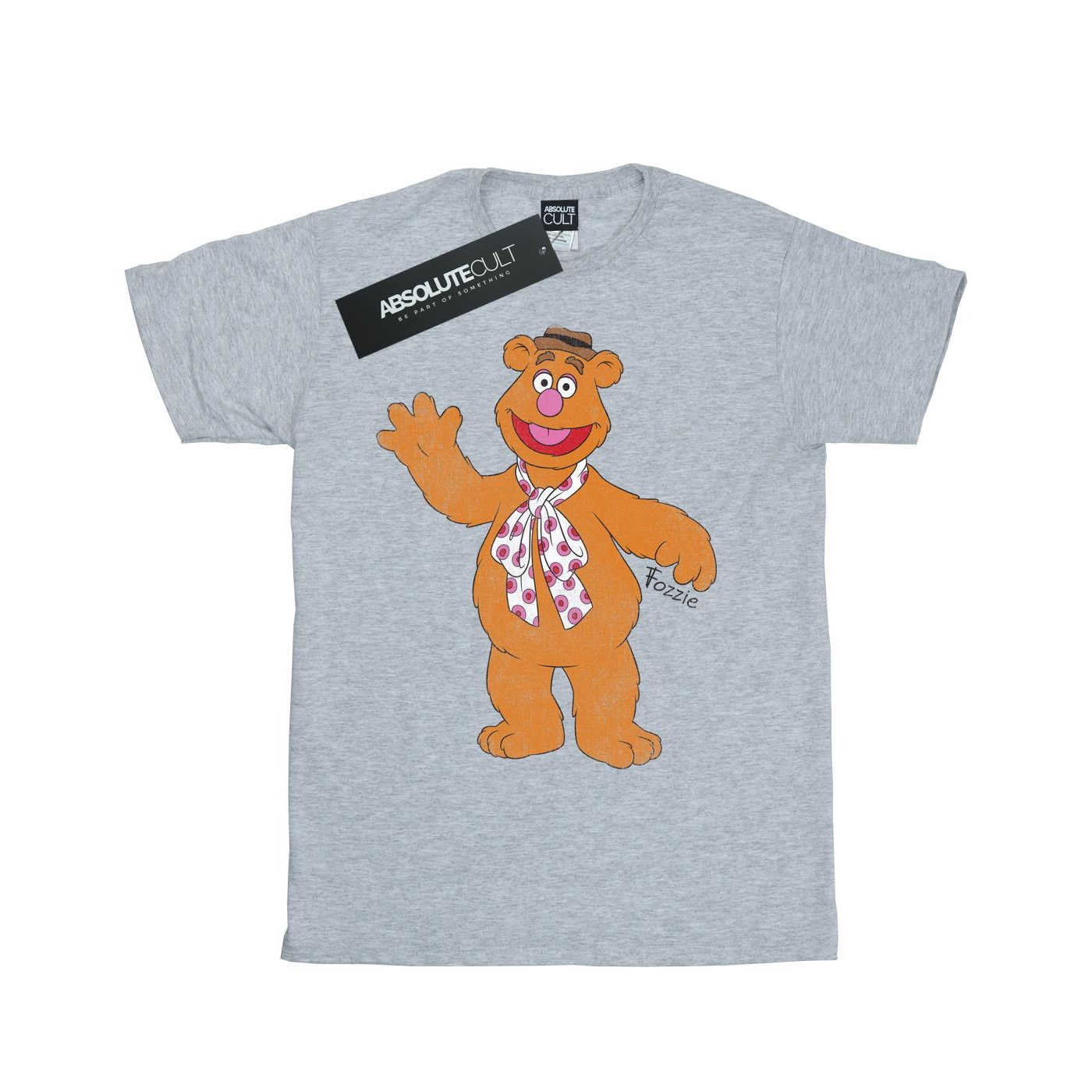 Disney - "The Muppets Classic Fozzy" T-Shirt für Herren (Grau meliert) Image