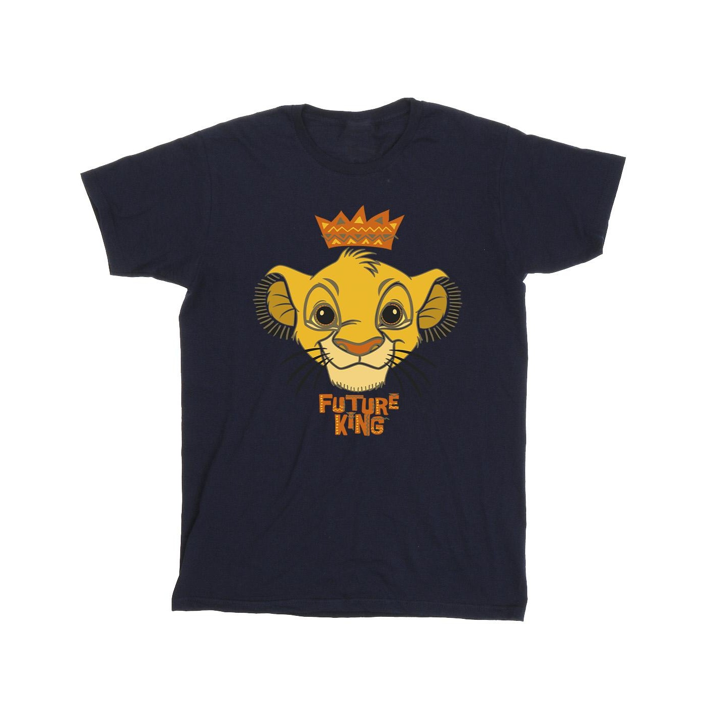 Disney Jungen Der König der Löwen Future King T-Shirt (Marineblau) Image