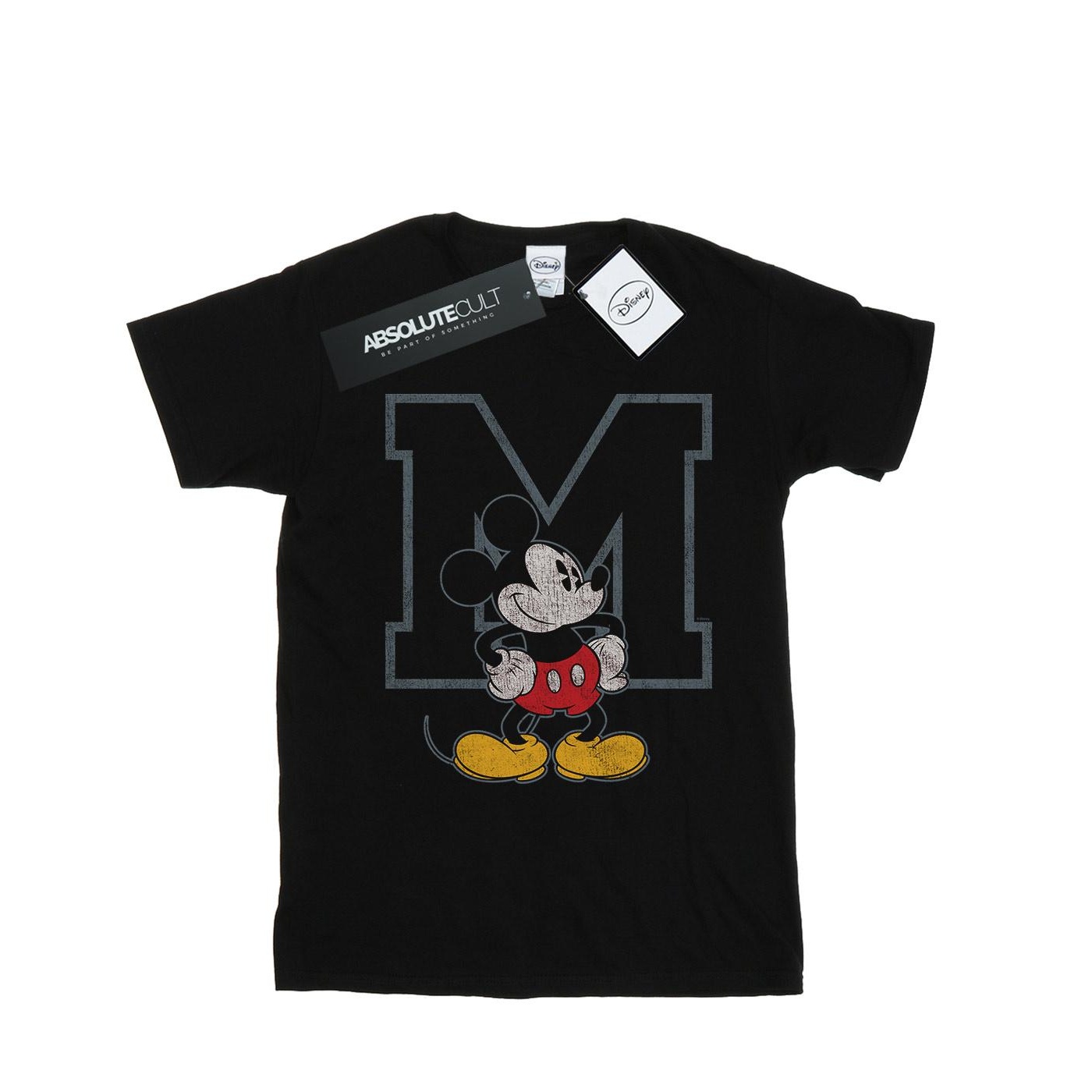 Disney - "Mickey Mouse Classic M" T-Shirt für Jungen (Schwarz) Image