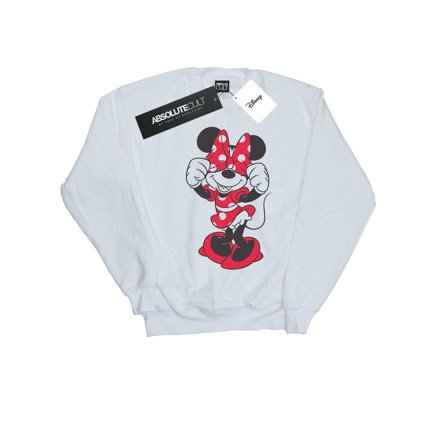 Disney - "Minnie Mouse Bow Eyes" Sweatshirt für Mädchen (Weiß) Image