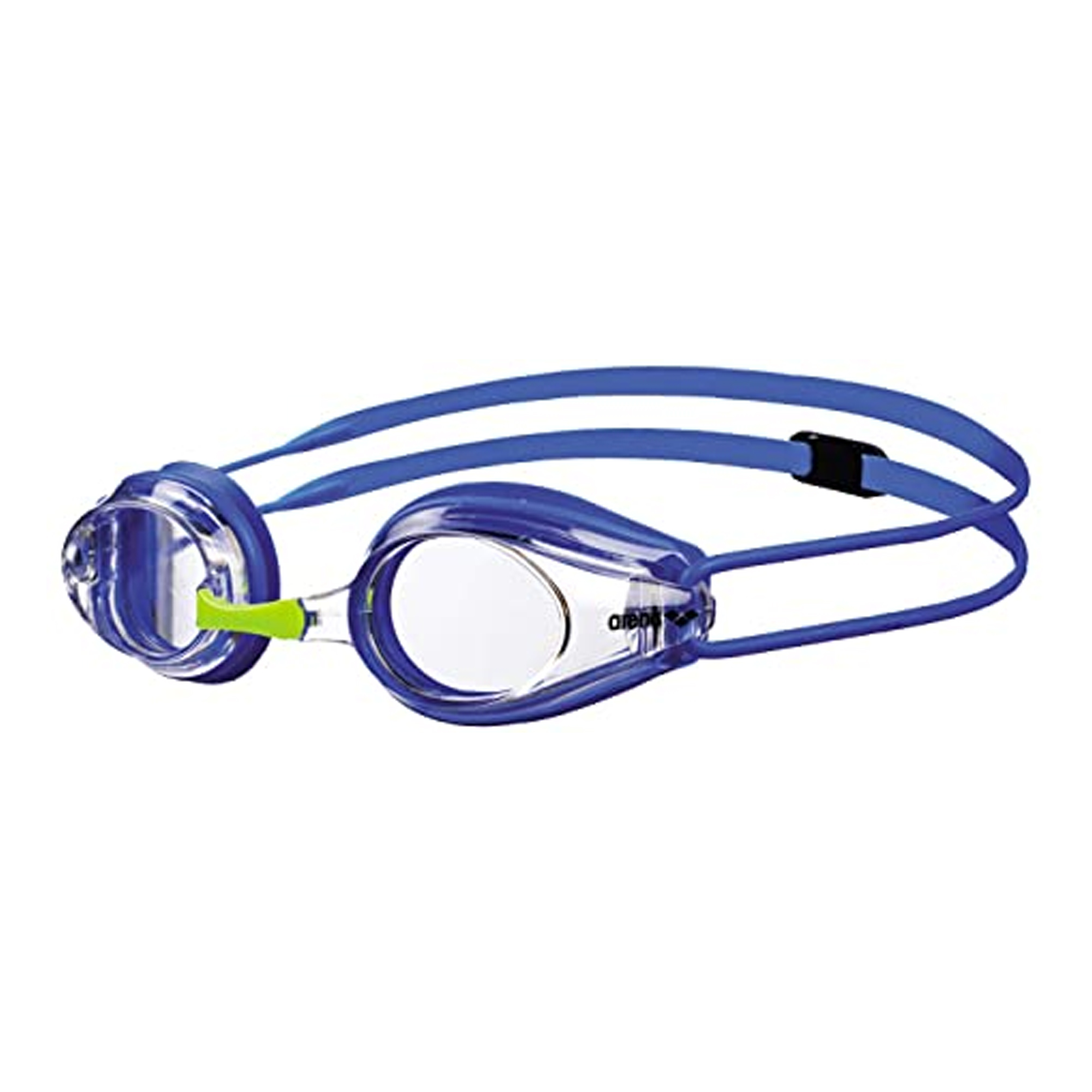 Arena - "Tracks" Schwimmbrille für Kinder (Transparent/Dunkelblau) Image