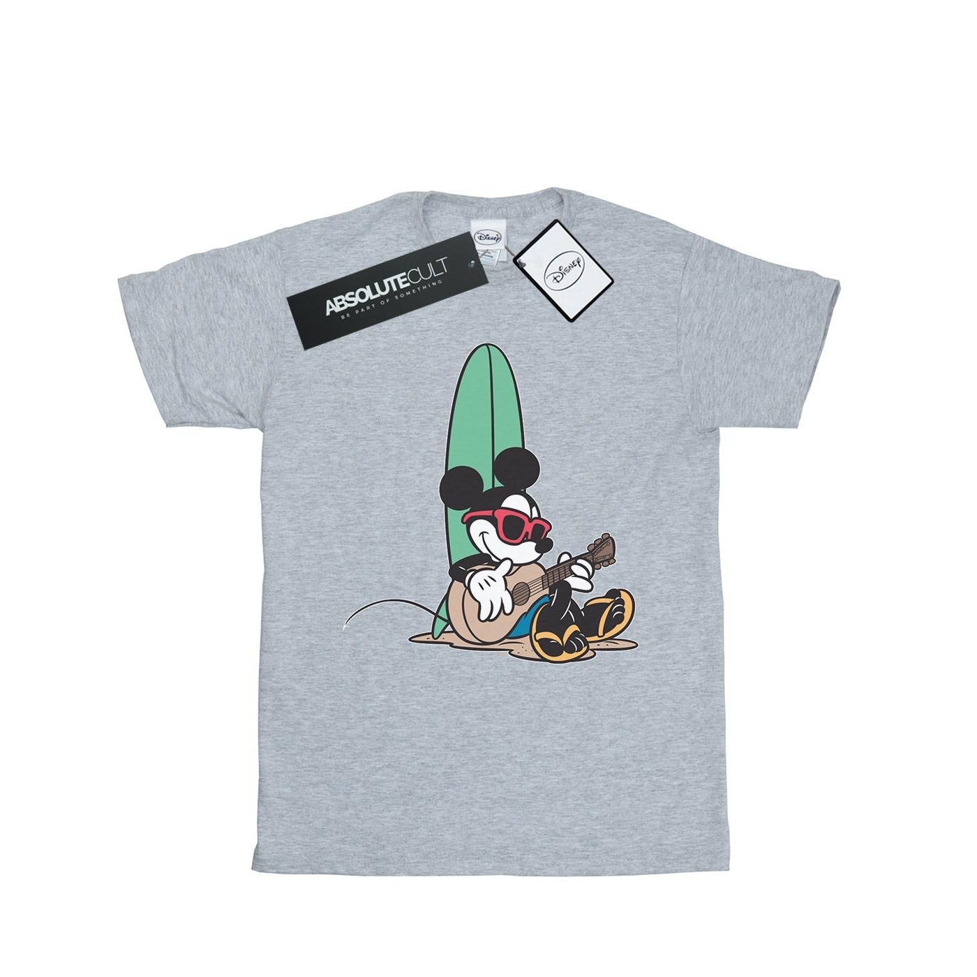Disney - "Surf And Chill" T-Shirt für Herren (Grau) Image