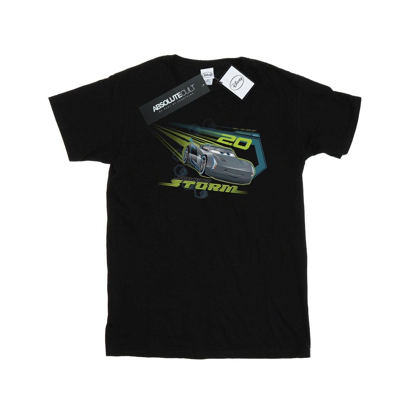 Disney - "Cars Jackson Storm" T-Shirt für Herren (Schwarz) Image
