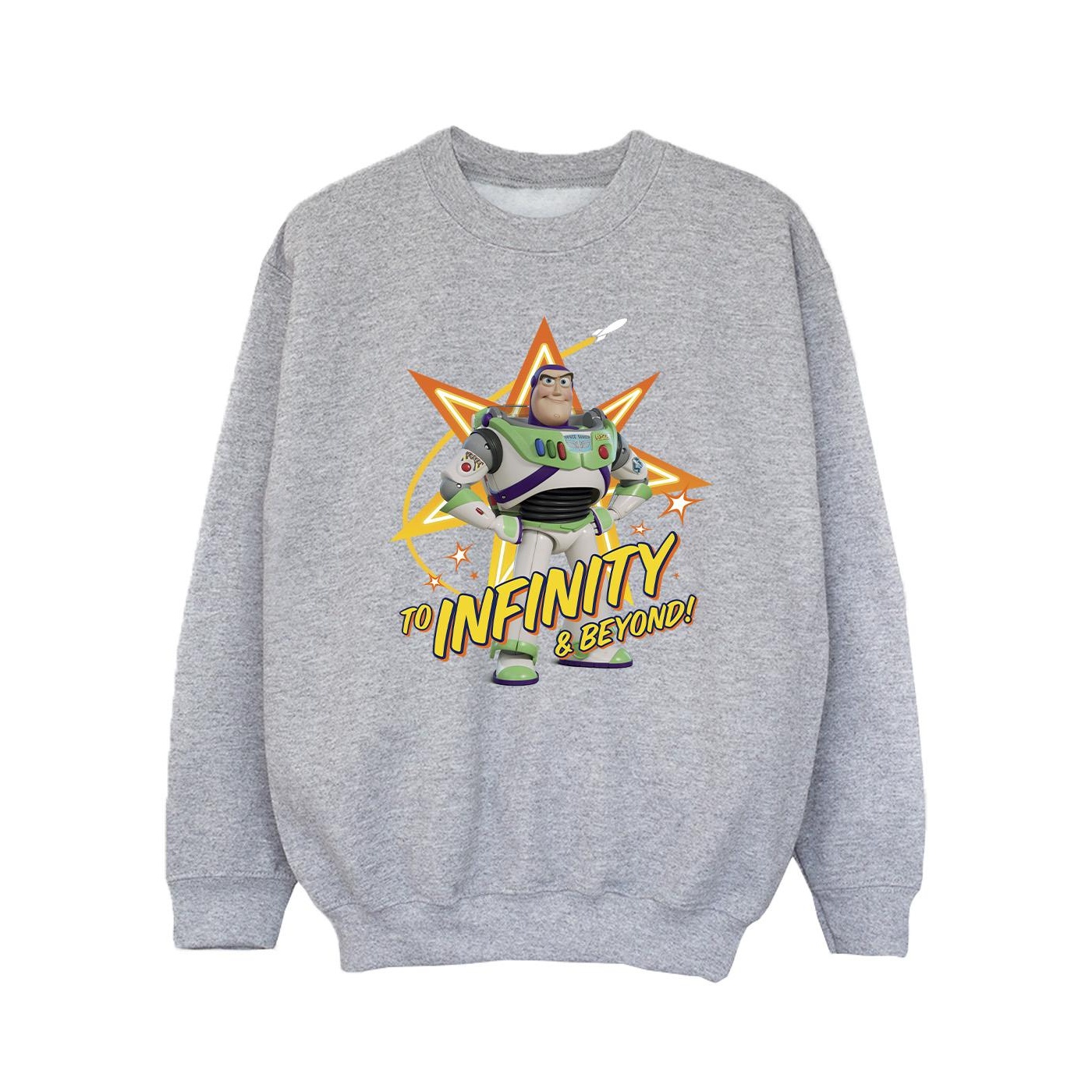 Disney - "Toy Story Buzz To Infinity" Sweatshirt für Mädchen (Grau) Image