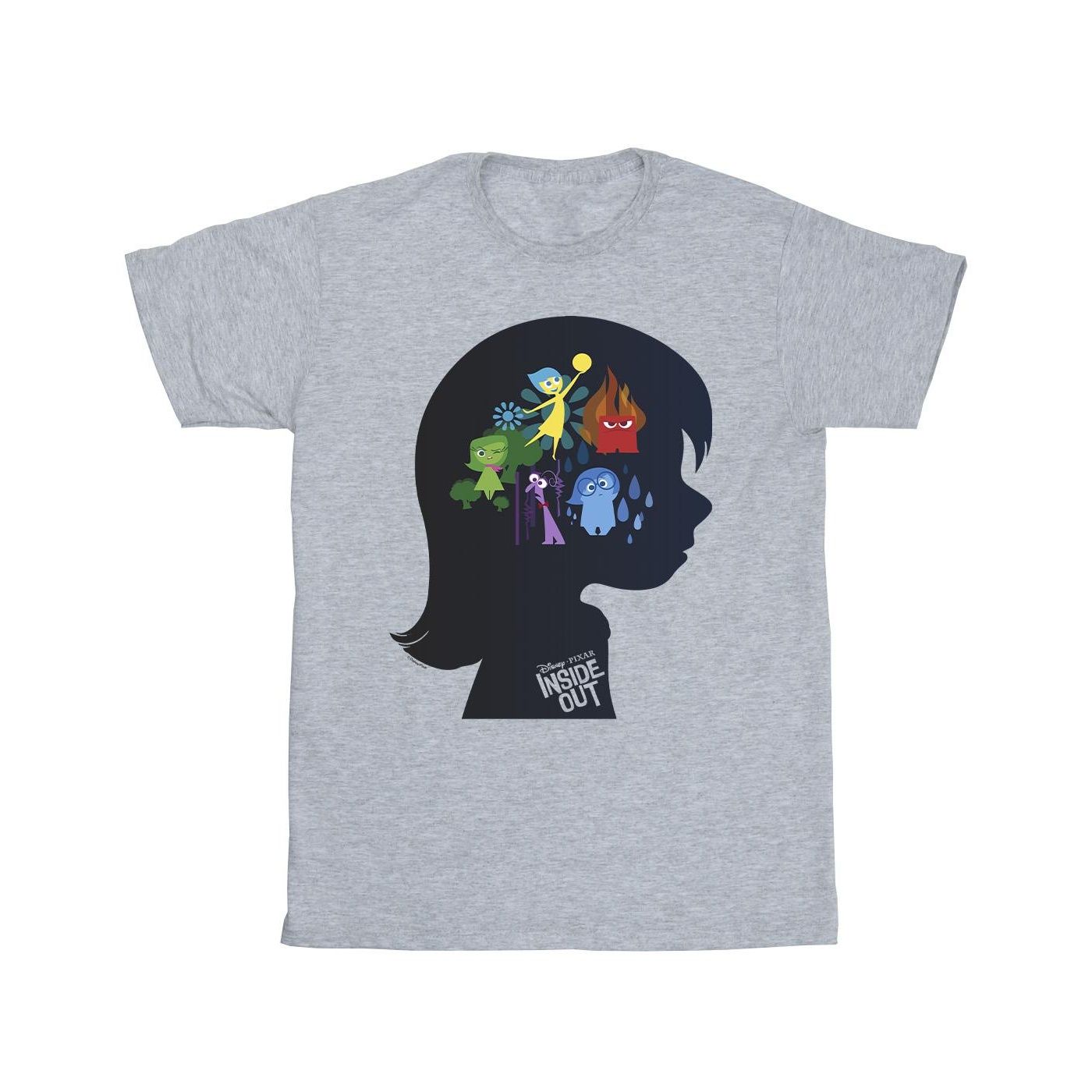 Disney - "Inside Out" T-Shirt für Jungen (Grau) Image