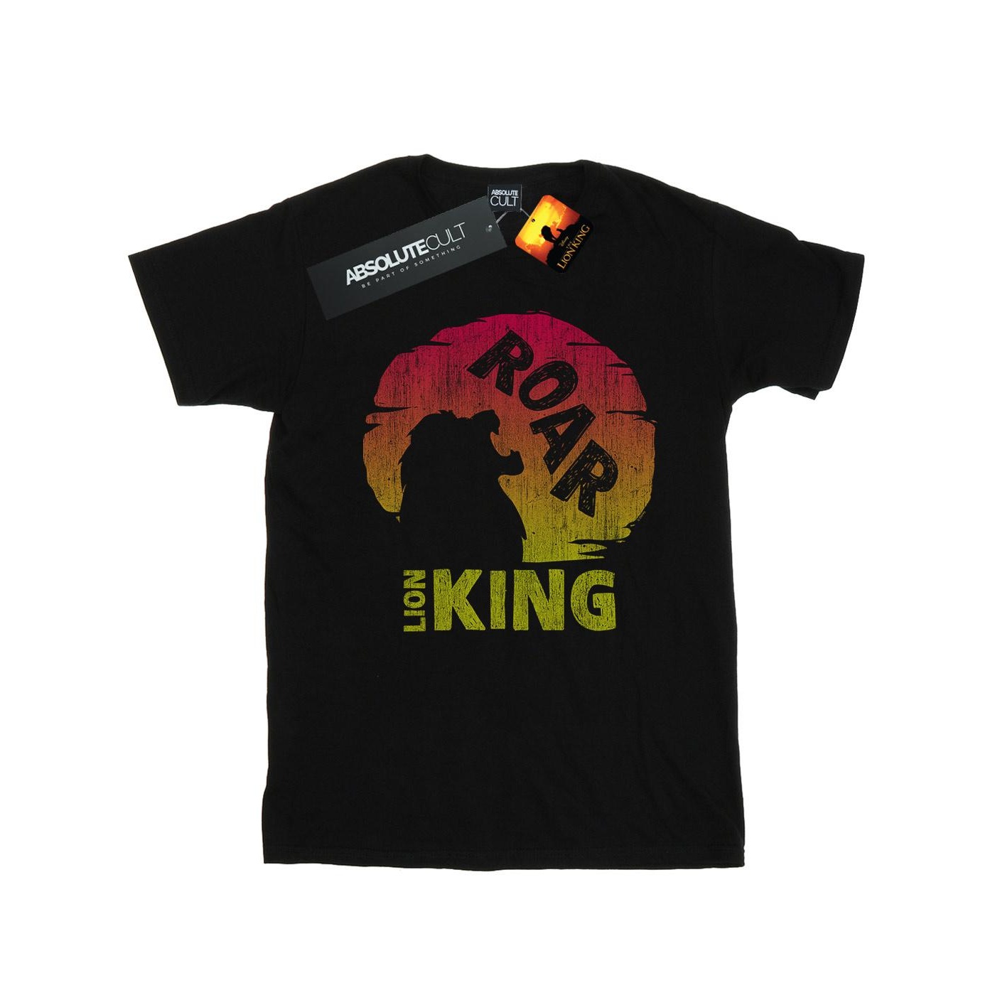 Disney - "The Lion King Movie Roar" T-Shirt für Herren (Schwarz) Image