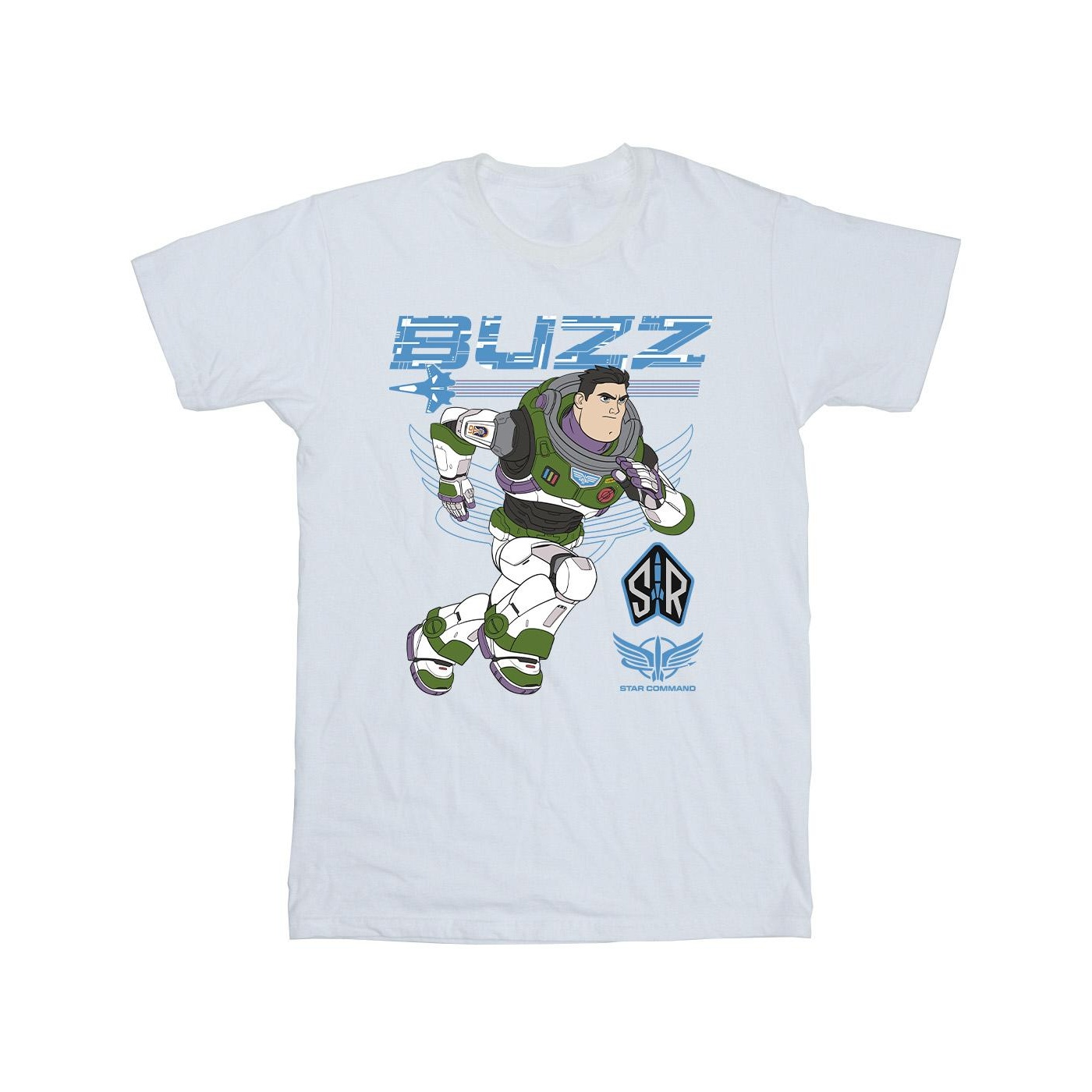 Disney - "Lightyear Buzz Run To Action" T-Shirt für Jungen (Weiß) Image