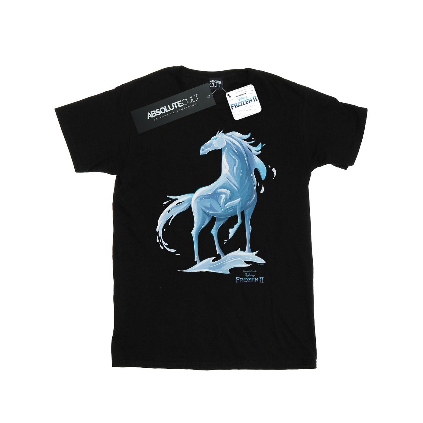 Disney - "Frozen 2 Nokk The Water Spirit" T-Shirt für Jungen (Schwarz) Image