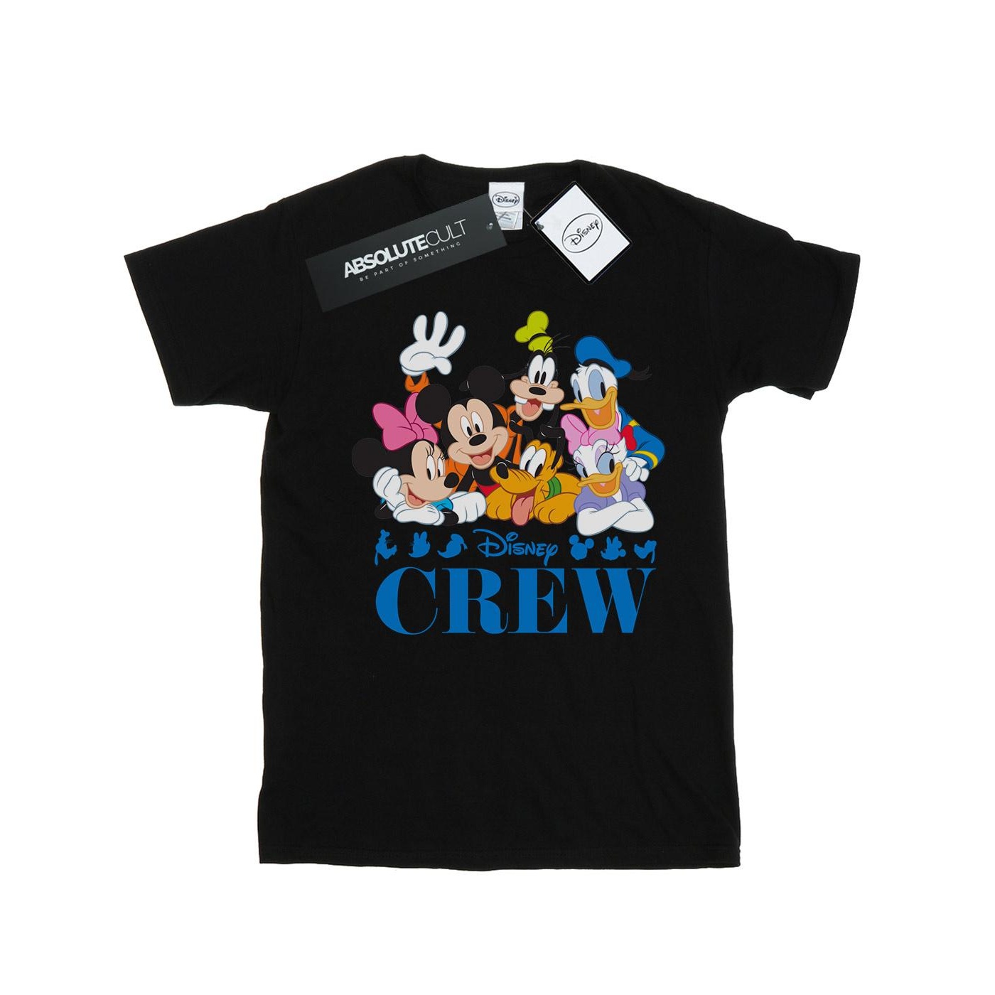 Disney - "Mickey Mouse Disney Friends" T-Shirt für Mädchen (Schwarz) Image