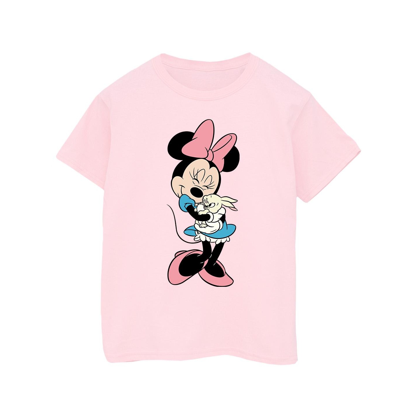 Disney - "Minnie Mouse Bunny Hug" T-Shirt für Mädchen (Babyrosa) Image