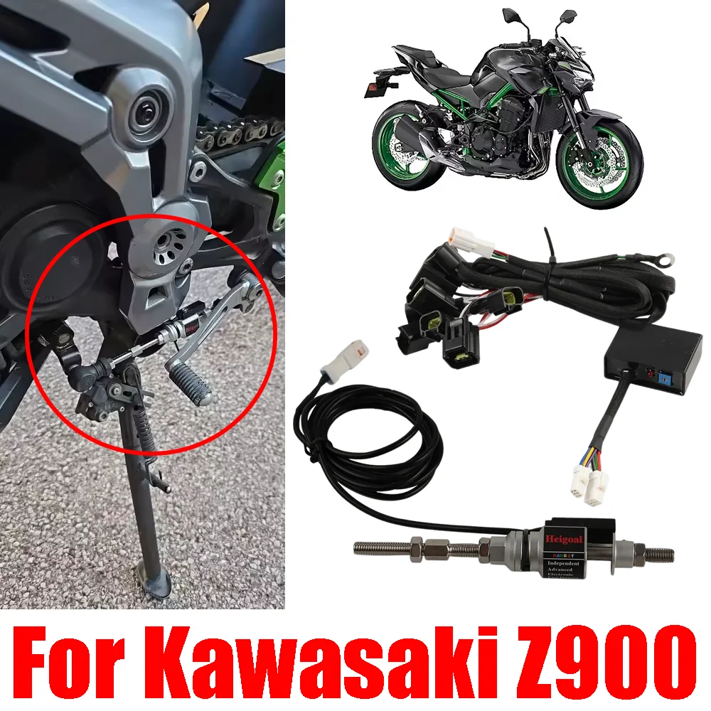 Für Kawasaki Z900 Z 900 2017-2025 Motorrad Zubehör Quickshifter Getriebe Quick Shift System Elektrische Quick Shifter One Way Image