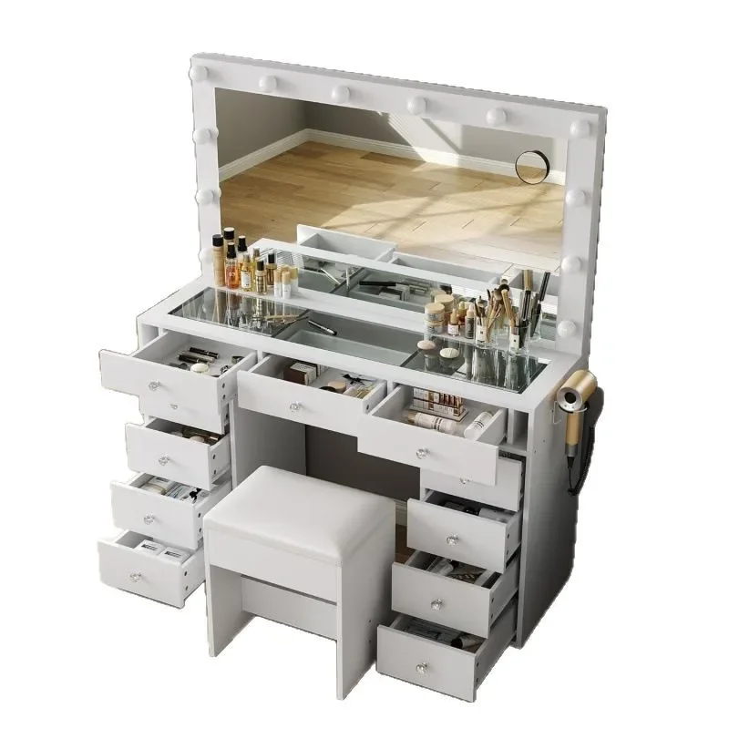 Kommode, Schlafzimmer, schlicht, modern, großes Fassungsvermögen, Schminktisch, Schminktisch