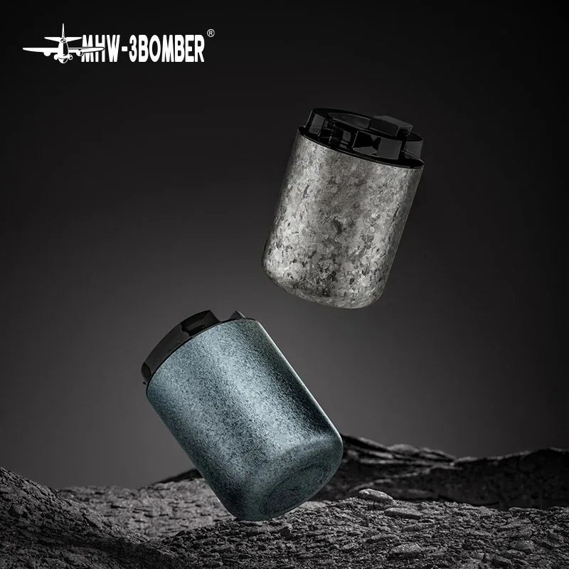 MHW-3BOMBER Titan-Kaffeetasse, 220 ml, leichter isolierter Reisebecher für Espresso/Auto/Büro/Tee/Camping, Büro-Hitzeschloss