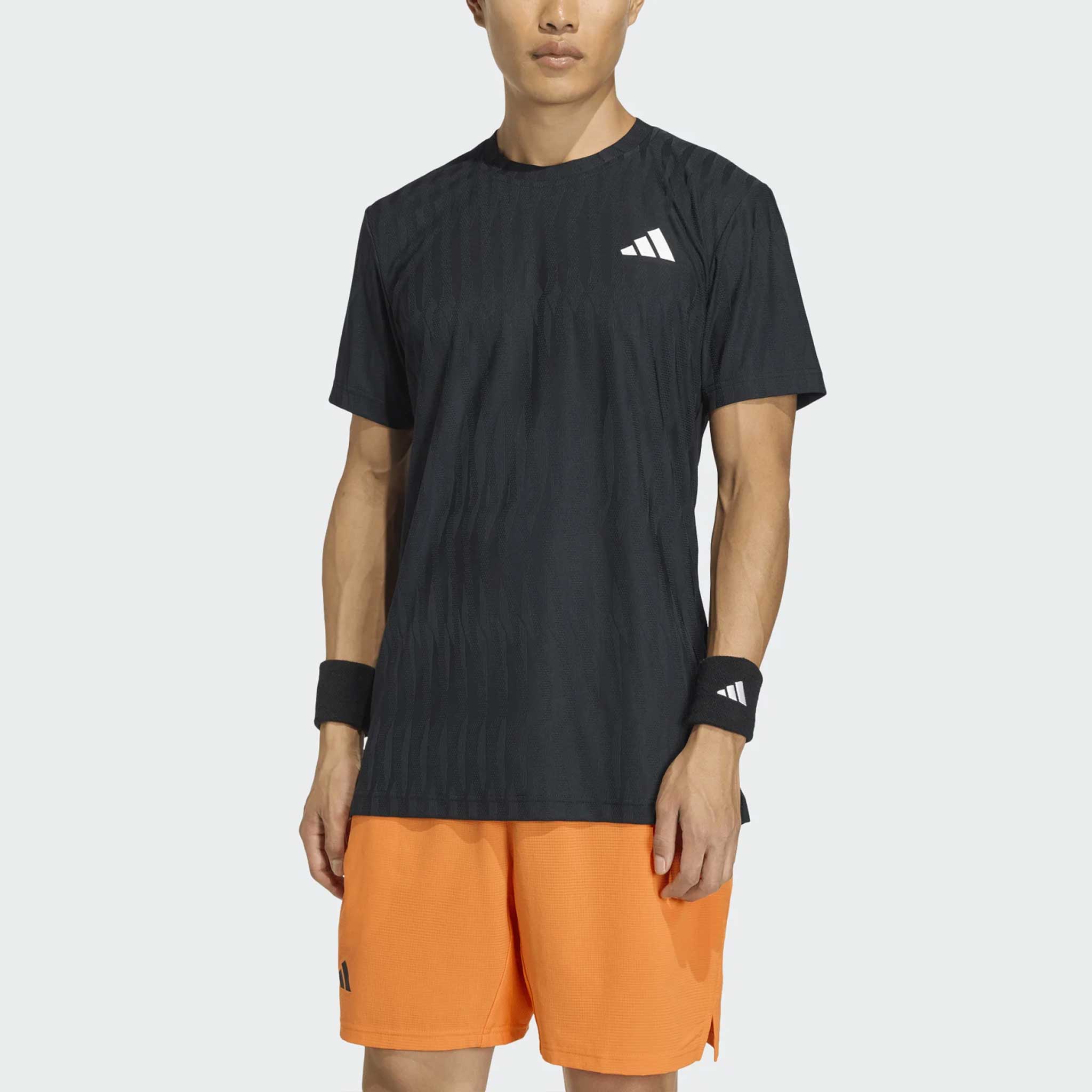 adidas Gameset Freelift Tee 2026 Men's Tennis Apparel Black