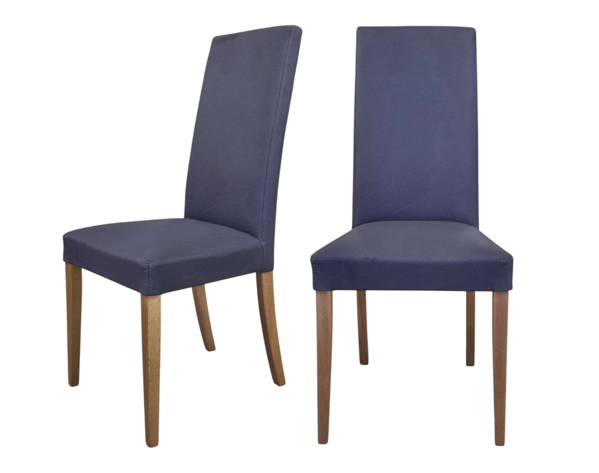 Polsterstuhl HOME AFFAIRE "Java Polsterstuhl, Küchenstuhl, 4-Fußstuhl", anthrazit, eiche look, B:47cm H:93cm T:57cm, Massivholz, Polyester, Stühle, Polsterstuhl, Bequem und stilvoll. Gepolstert. Hohe Lehne. Massivholz-Beine.