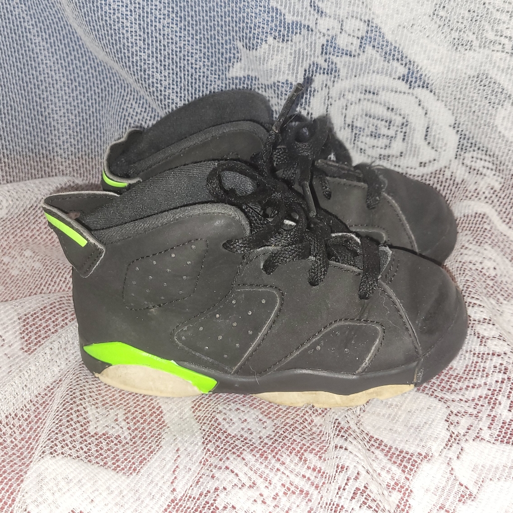 Nike Shoes | 2 Pairs Of Kids Shoes Size 7c Nike/Nike Air Jordan | Color: Black | Size: 7c