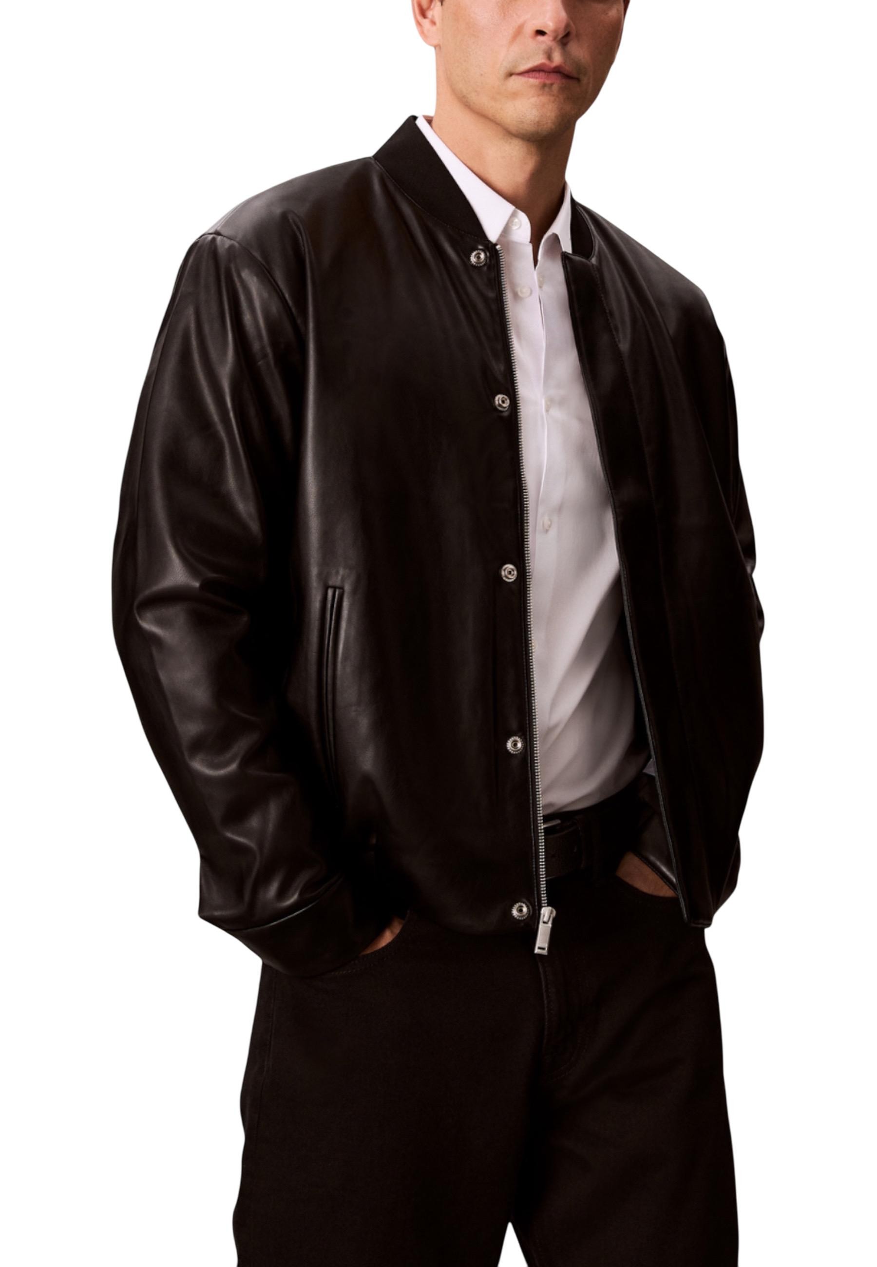 Lederjacke mit Reißverschluss Image