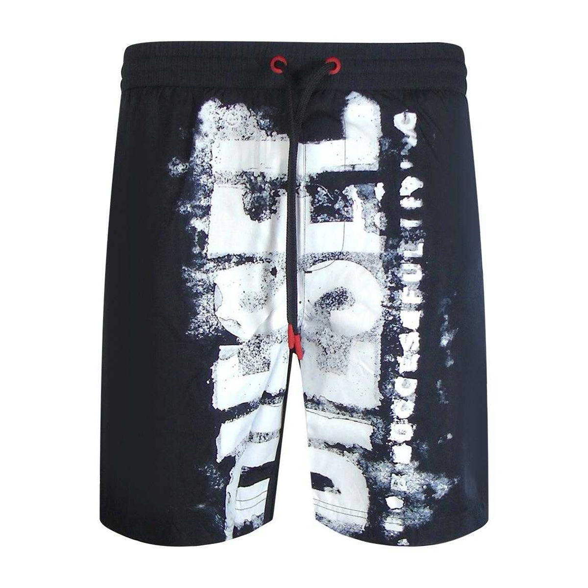 Diesel Herren BMBX-Powel Beach Boardshorts (Schwarz) Image