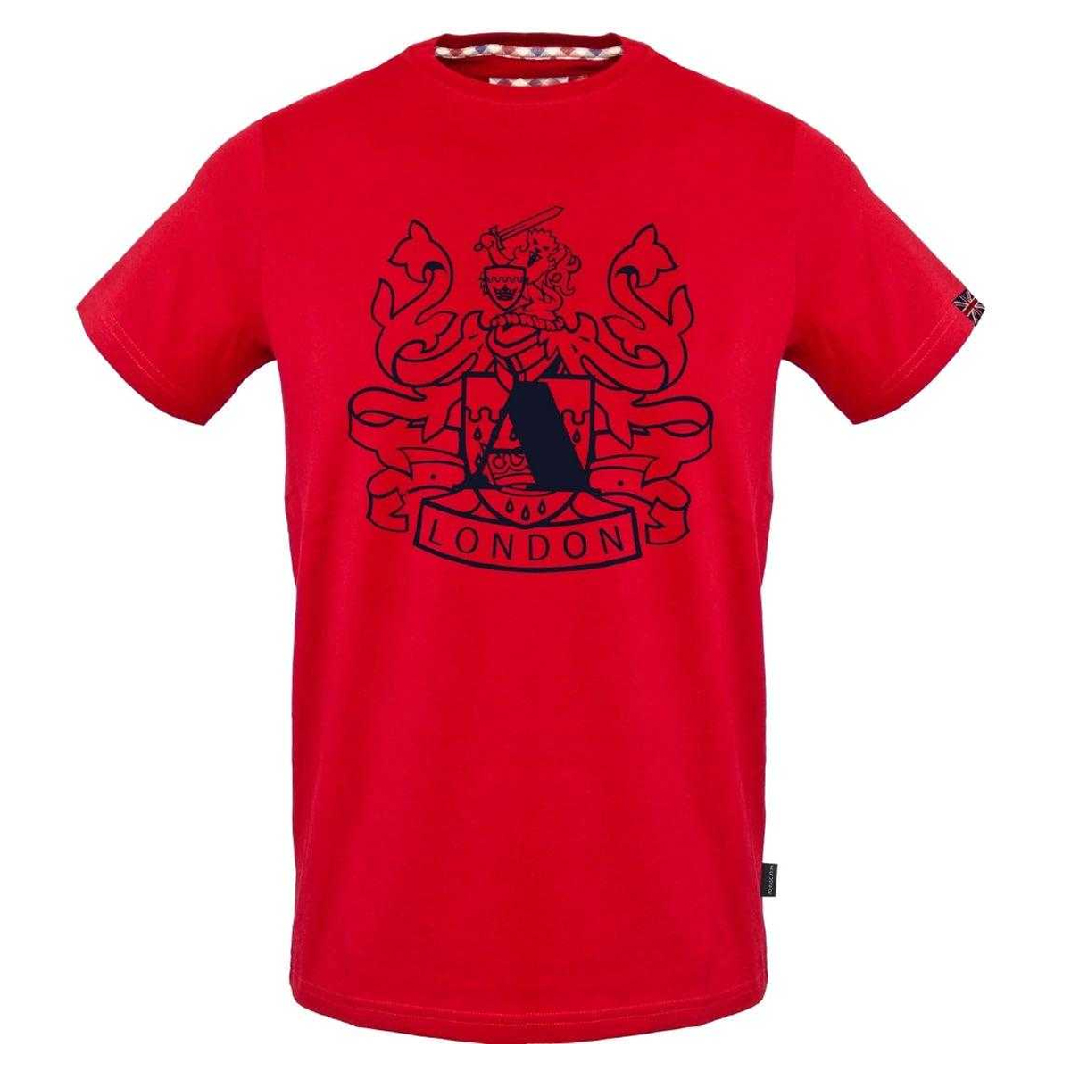 Aquascutum - "Aldis" T-Shirt für Herren (Rot) Image