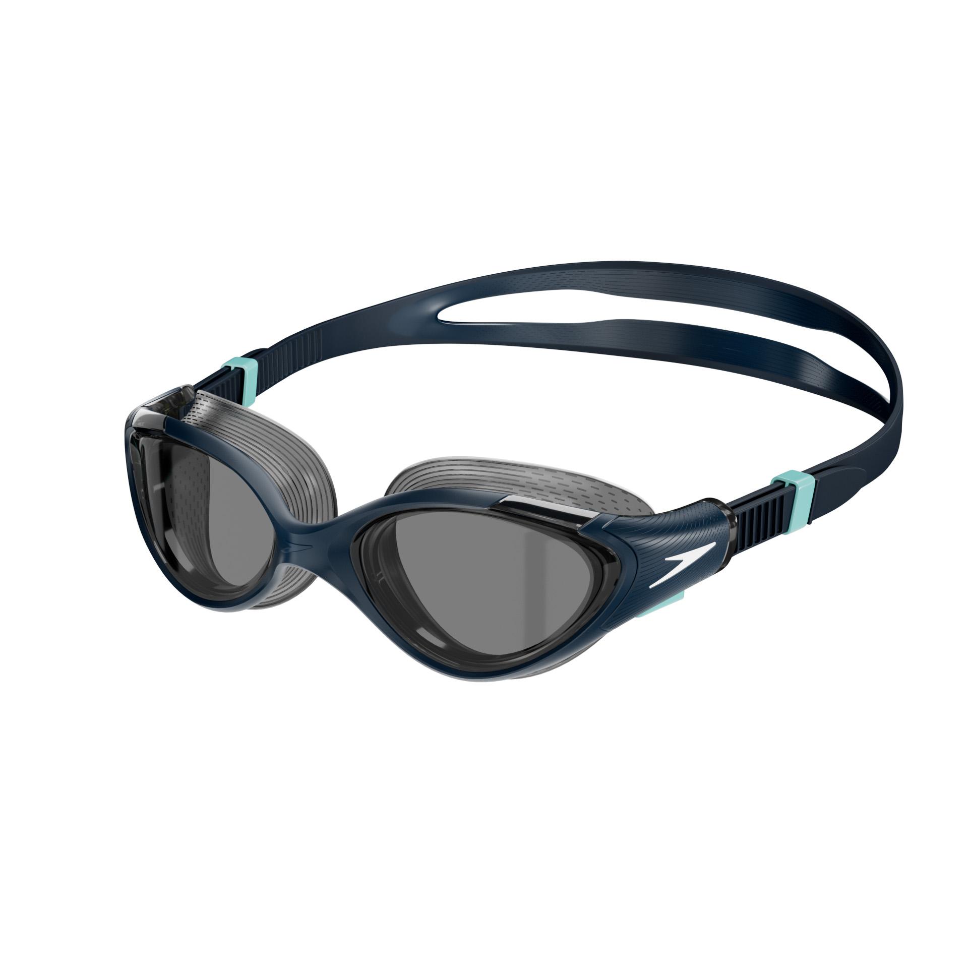 Speedo - "Biofuse 2.0" Schwimmbrille 2024 für Damen (Blau/Rauch-Grau) Image