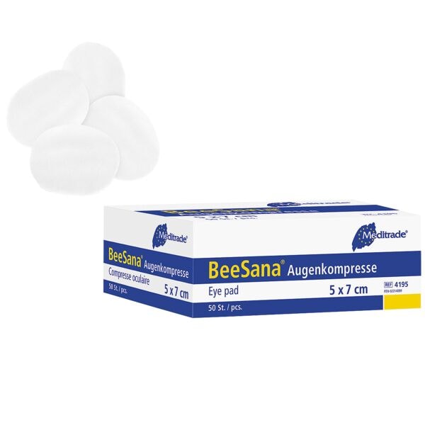 Meditrade Augenkompressen »BeeSana 4195« 56 x 7,2 cm 50 Stück Image