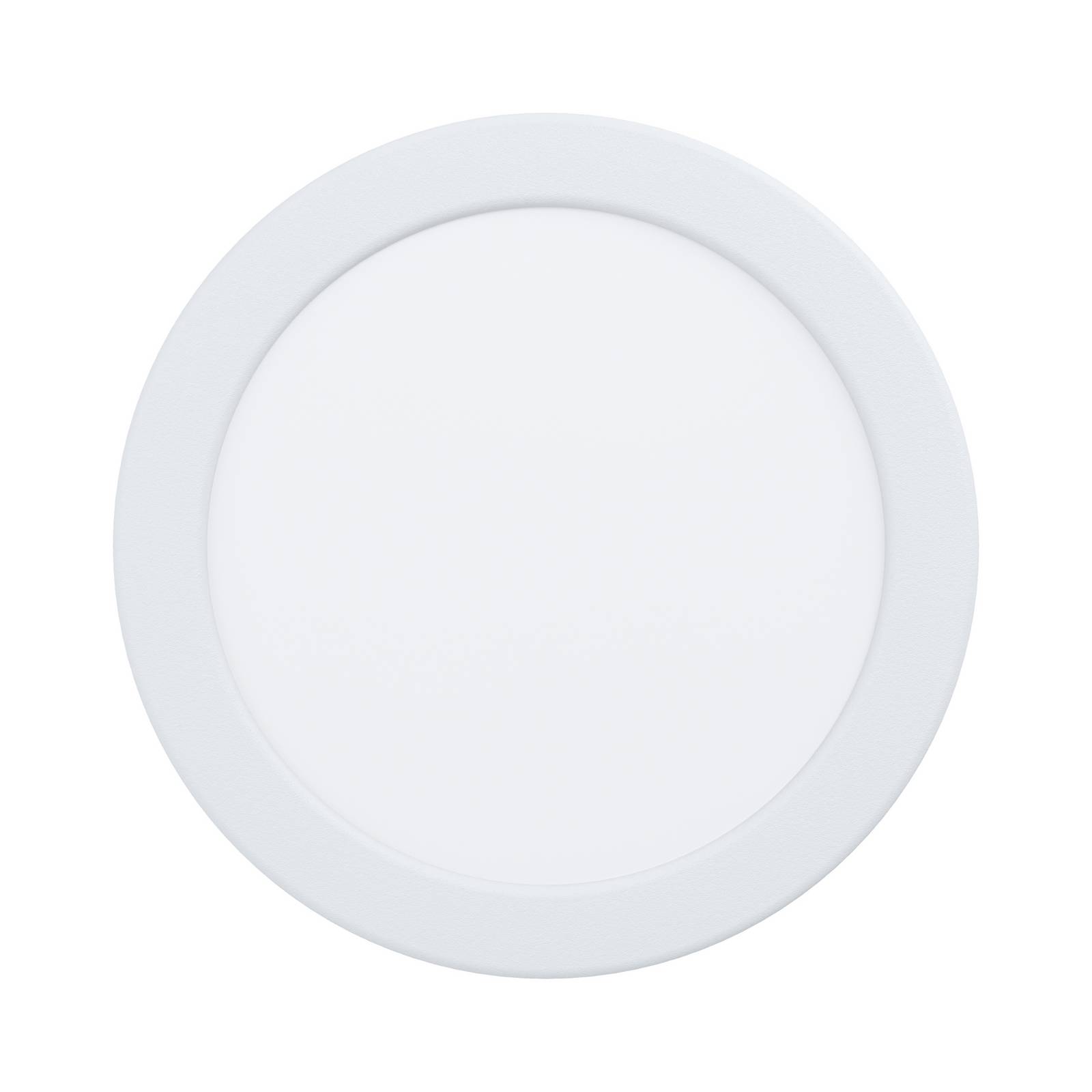 EGLO connect Smart-LED-Einbauleuchte Fueva 6-Z, weiß, Ø 16cm dimmbar, weiß / opal, für Wohn- / Esszimmer, Kunststoff, Modern, Smart Home Einbaulampe