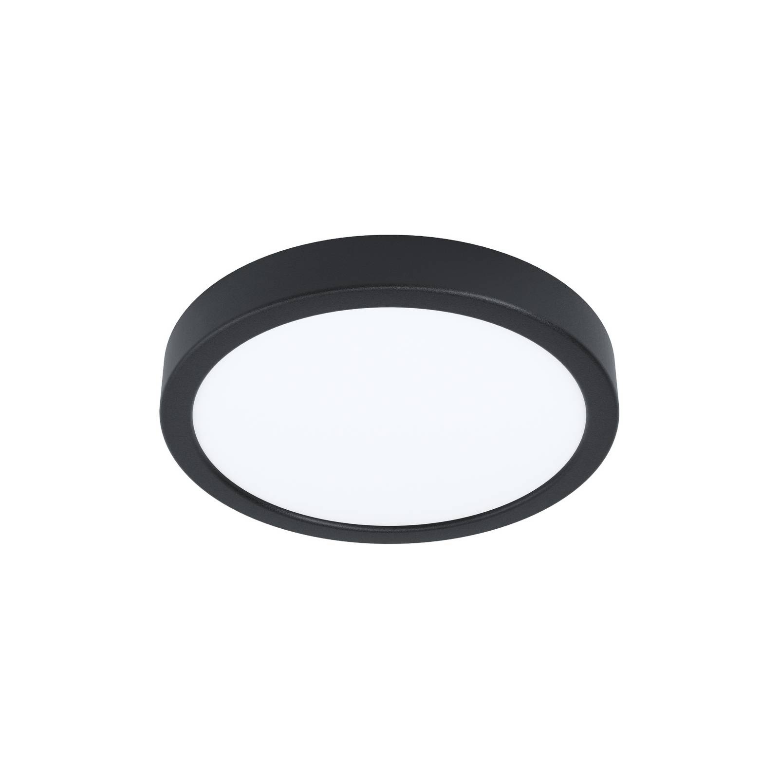 EGLO connect Smart Home Deckenlampe Fueva 6-Z, dimmbar, schwarz, für Wohn- / Esszimmer, Kunststoff, Modern, Smart Home Deckenlampe