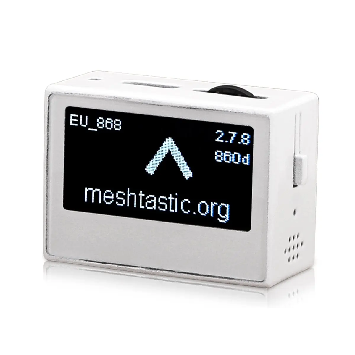 Meshtiny Meshtastic Mini Pocket LoRa Tracker SX1262 915 MHz NRF52840 LoRa Radioknoten OLED-Display Low-Power Image