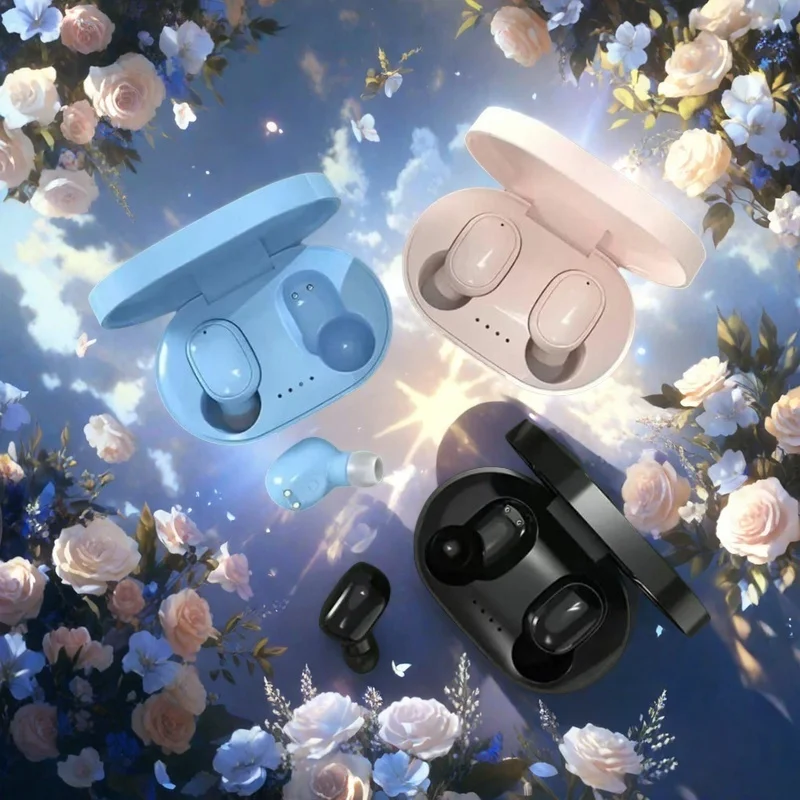 NEUE A6S TWS Drahtlose Bluetooth Kopfhörer sport Ohrhörer Fone Bluetooth Headset Mit Mikrofon Für Xiaomi Samsung Huawei smartphone Image