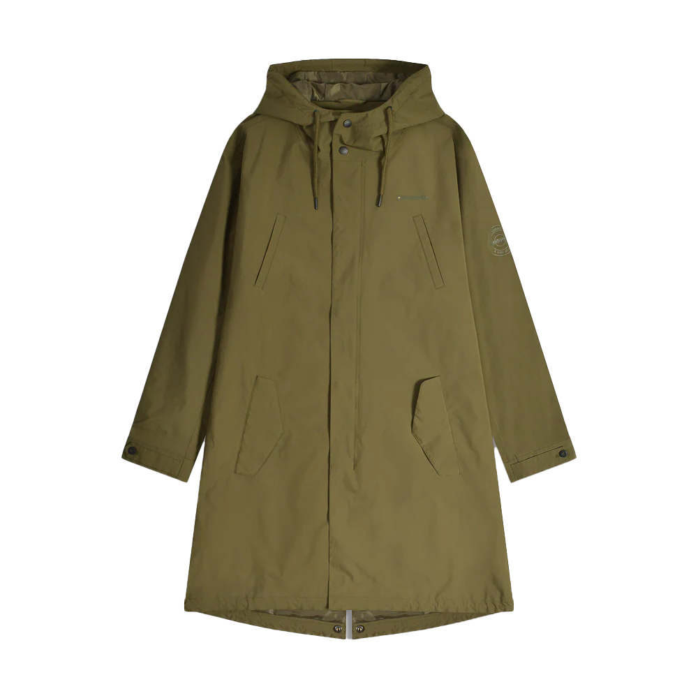 Lambretta Mens Ripstop Waterproof Parka (khaki Green) - Size Medium | Lambretta Sale | Discount Designer Brands